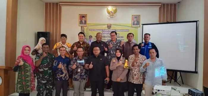 Dua anggota DPRD Kabupaten Sukabumi Dapil IV menghadiri forum Musrenbang Kecamatan Sukabumi, Kamis (16/2/2023).