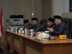 SUASANA Rapat Paripurna DPRD Kabupaten Sukabumi. Foto : Ist