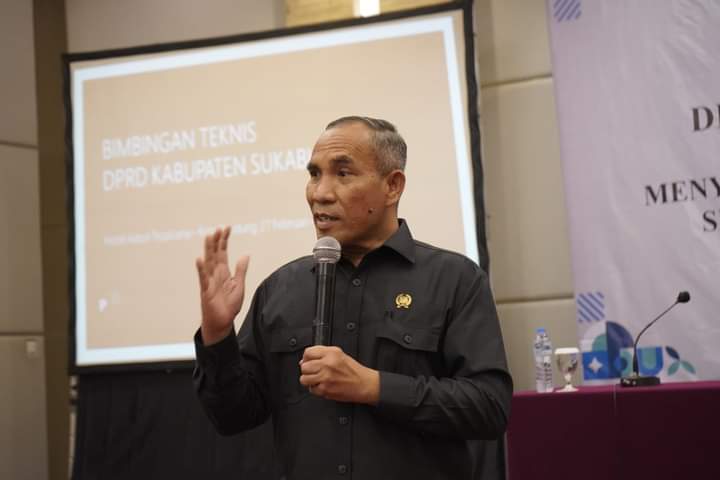 Anggota Komisi I DPRD Kabupaten Sukabumi Badri Suhendi